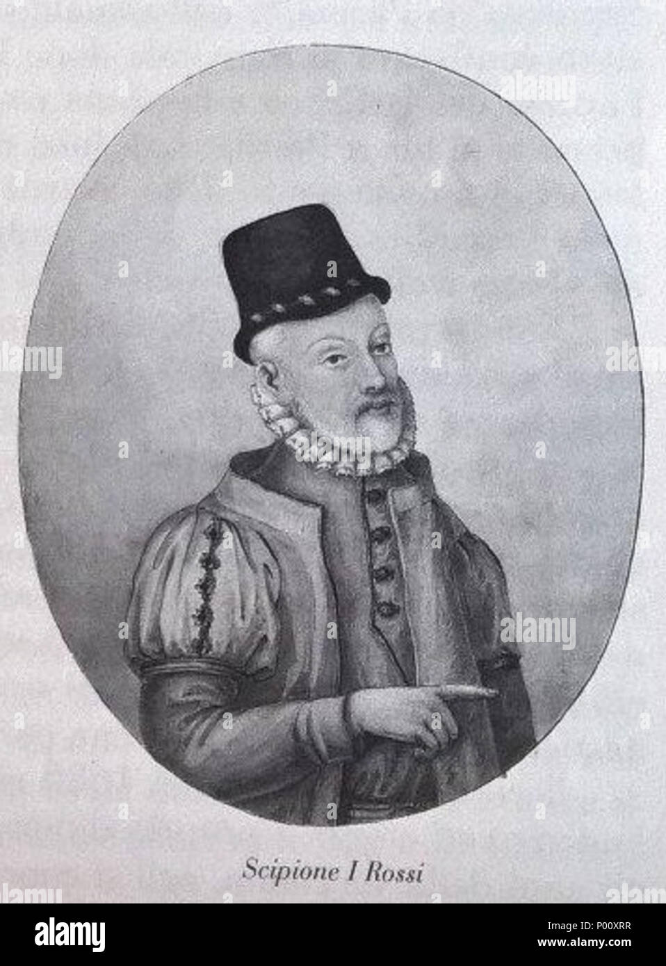 . Englisch: Scipione de' Rossi Marquis von San Secondo. 3. Januar 2018. Unbekannt 91 Scipione ich de' Rossi Stockfoto