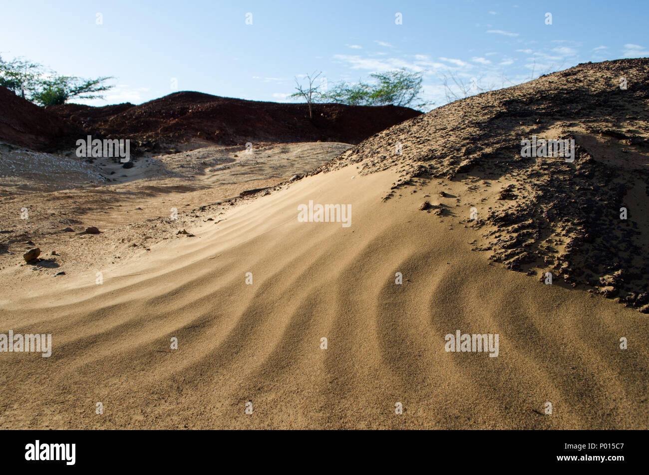 Sarigua National Park Landschaft Stockfoto