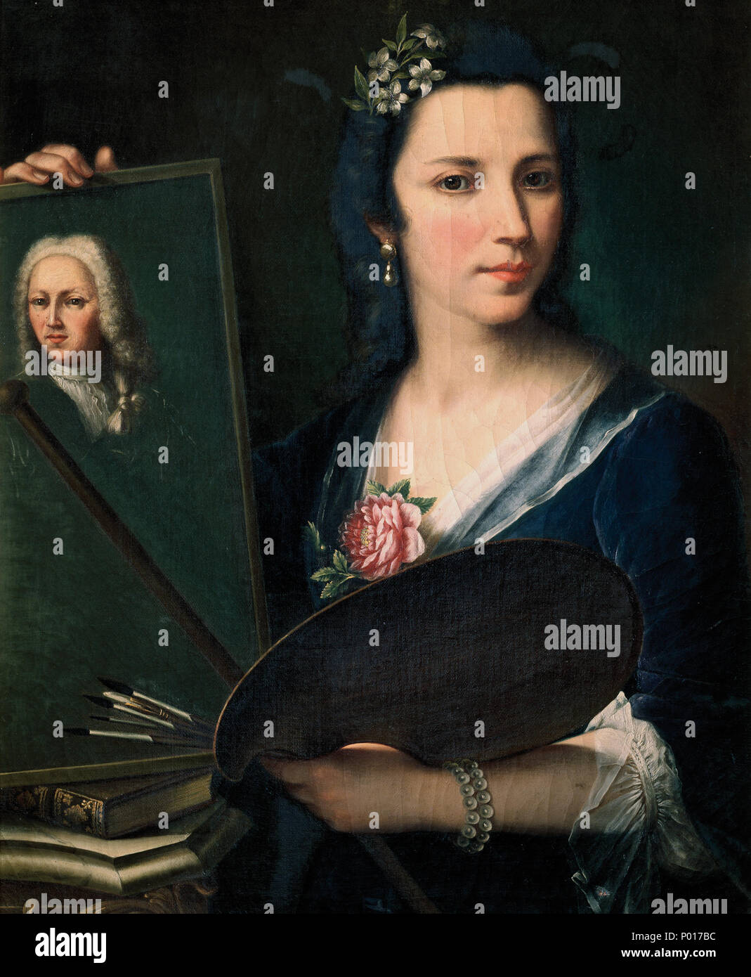 . Englisch: Violante Siries Cerroti's Self Portrait. 29 September 2009, 12:50:33. Unbekannt 104 Violante Siriesn Cerroti, Self Portrait Stockfoto