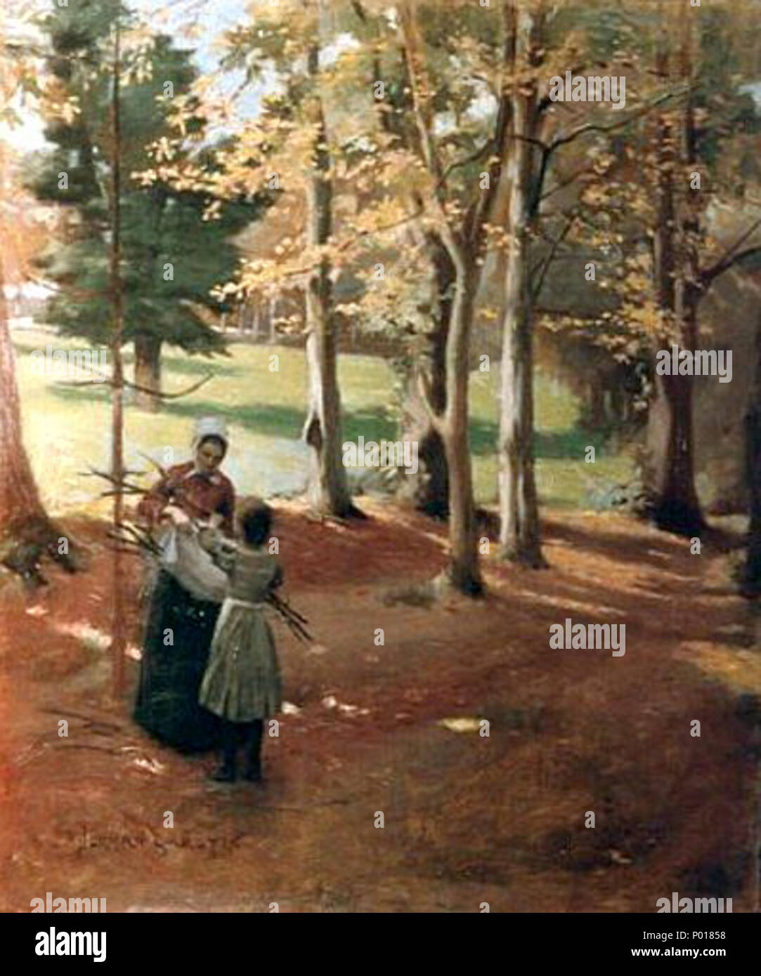 . Herbst. 1882 5 Norman Garstin - Herbst 1882 Stockfoto