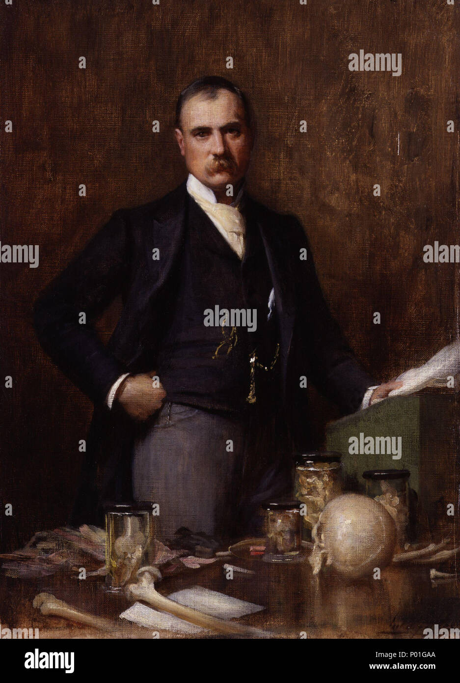 . Englisch: Sir Frederick Treves, Bt. . 1896 [1] 7 Sir Frederick Treves, Bt von Sir (Samuel) Luke Fildes Stockfoto