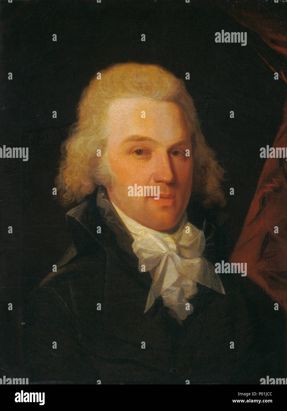 Malerei; Öl auf Leinwand; gesamt: 63,5 x 47,9 cm (25 x 18 7/8 in.) gerahmt: 81,9 x 66,3 x 7,6 cm (32 1/4 x 26 1/8 x 3 in.); 12 John Peck SC -000566 Stockfoto