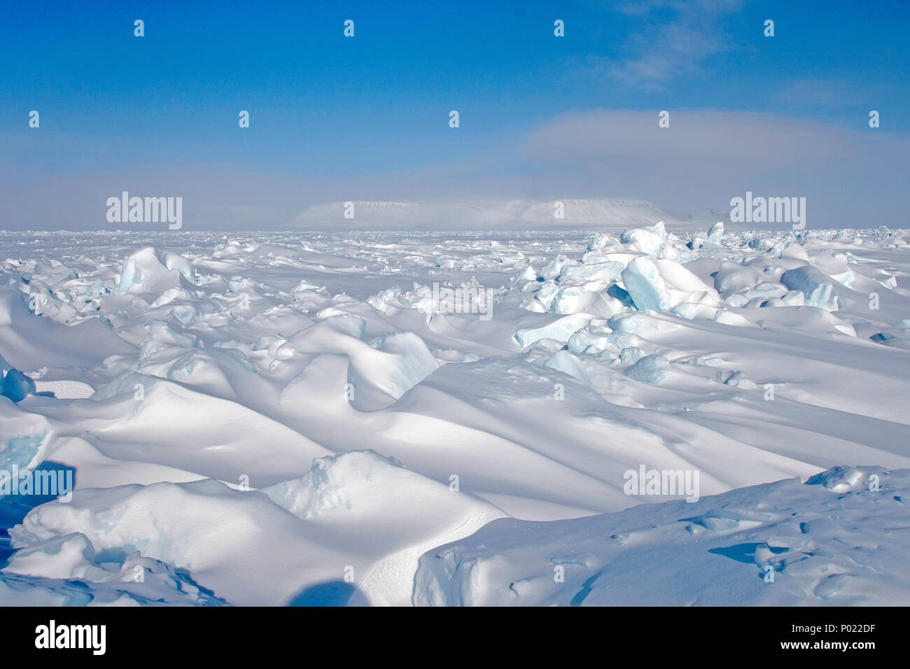 Arktische Landschaft im Territorium Nunavut, Kanada | Arktischen Zone im Nunavut Territory, Kanada Stockfoto