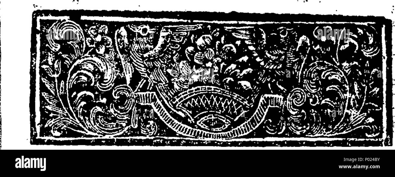 . Englisch: Fleuron aus Buch: eine kurze Abhandlung über die kleinen Pocken und Masern, Pest, bösartige und Pestartige Fieber. In drei Teile. Das erste enthält, auf das Konto des Small-Pox und Masern, mit der Natur und der Auswirkungen, die ansteckend Gift, mit der Entdeckung eines souveränen Specifick Abhilfe zu schaffen, und eine neue Methode zur Behandlung der gleichen; wobei das Leben von Tausenden (die jährliche Weggefegt durch diese Konstante Arten der Pest, die immer mehr oder weniger reich in Europa, aber vor allem in Großbritannien) gespeichert werden, und Ihre natürliche Schönheit und Teint preserv. Die zweite Stockfoto