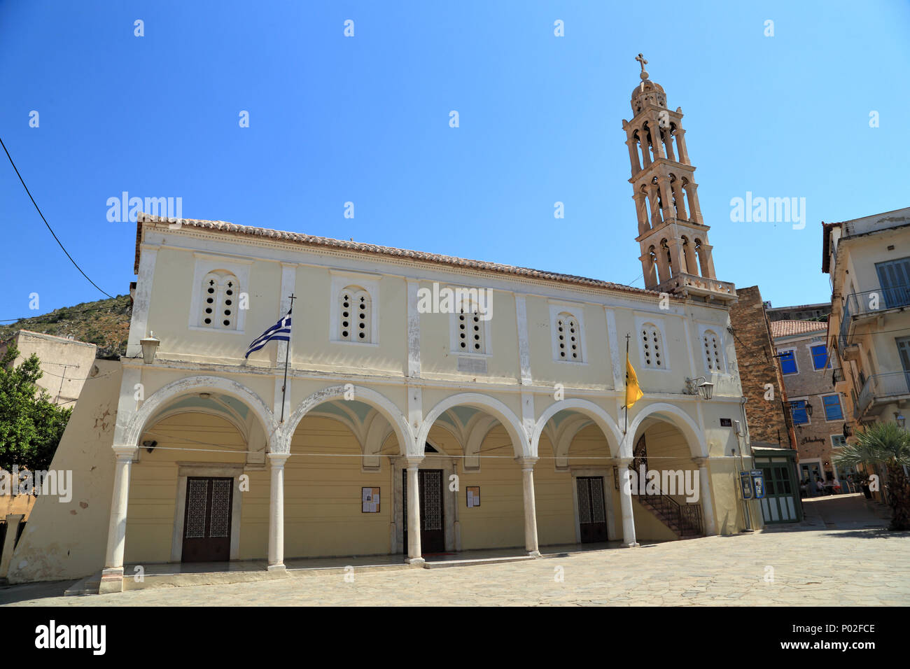 Kirche von Agios Georgios, Nafplio Stockfoto