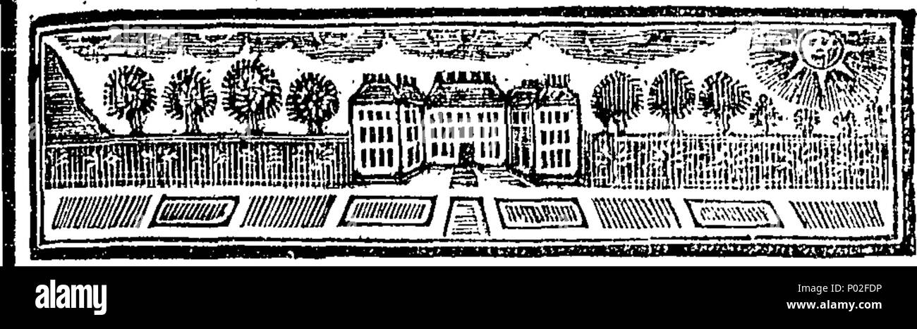 . Englisch: Fleuron aus Buch: Eine kurze Schilderung des Lebens der Reverend John Rawlet, Autor des Christlichen überwachen. In einem Vorwort zu einem wertvollen bleiben von seinem, nie zuvor gedruckten gegeben, nämlich seine tröstliches Schreiben an seine Mutter, zu dessen Wahrnehmung des Sterbens durch die Pest, 1665 geschrieben. 27 Eine kurze Schilderung des Lebens der hochwürdige Herr Fleuron T 118841-3 Stockfoto