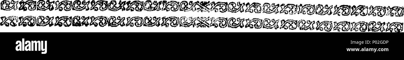 . Englisch: Fleuron aus Buch: ein Katalog von einer großartigen und Kapital Sammlung von Bildern, bestehend aus Werken der bedeutendsten Meister der italienischen, französischen, flämischen, venezianischen und niederländischen Schulen, der größere Teil der kaiserlichen Ausstellung,... Die von der Auktion verkauft werden, durch Herrn Christie, ... o Freitag, den 23 d, 1788, ... 29 ein Katalog von einer großartigen und Kapital Sammlung von Bildern Fleuron T 030020-2 Stockfoto