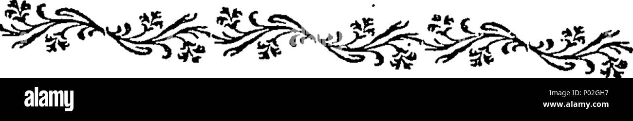 . Englisch: Fleuron aus Buch: ein Katalog, der alle Reiche und elegante Möbel, Haushalt Pier Gläser aus Größe, passt sich der Tapisserie in feiner Erhaltung, Hauptstadt Bilder, Sammlung von feinen Dresden, das alte Japan, & Emaille "Porcelane, neugierig und wertvolle Waffen, Platte, Bettwäsche, Weine, mathematische Instrumente, mehrere gründliche reinrassige Zeiger und Spaniels, und eine große Vielfalt an neugierig und wertvolle Effekte; Ende der Eigenschaft ihrer Gnade der Herzogin von Kingston, Verstorben, an ihrer Gnade Sitz am Thorseby Park in der Grafschaft Nottingham. Die von der Auktion verkauft werden, durch Herrn Ch Stockfoto