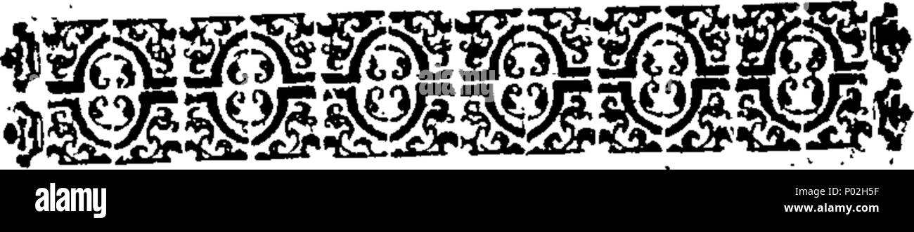 . Englisch: Fleuron aus Buch: ein Katalog der gesamten Bibliothek von Dr. Thomas Goodman, ... per Auktion verkauft werden, am Montag, den 26. März, 1739. ... Bei Fletcher Gyles's,... 31. ein Katalog der gesamten Bibliothek von Dr. Fleuron T 077174-22 Stockfoto