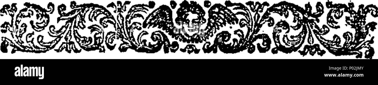 . Englisch: Fleuron aus Buch: eine Sammlung von Hymnen, wie die Gleichen sind jetzt in seiner Majestät Kapellen Royal,&c durchgeführt. Durch die Richtung der Reverend der Sub-Dean Seiner Majestät sagte Kapellen Royal Veröffentlicht. 39 eine Sammlung von Hymnen, wie die Gleichen sind jetzt in seiner Majestät Kapellen Royal durchgeführt, etc. Fleuron T 123146-13 Stockfoto