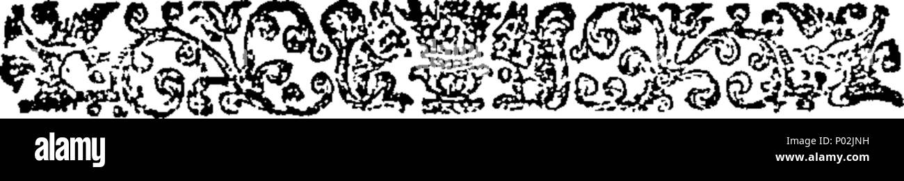 . Englisch: Fleuron aus Buch: eine Sammlung von Hymnen, wie die Gleichen sind jetzt in seiner Majestät Kapellen Royal,&c durchgeführt. Durch die Richtung der Reverend der Sub-Dean Seiner Majestät sagte Kapellen Royal Veröffentlicht. 39 eine Sammlung von Hymnen, wie die Gleichen sind jetzt in seiner Majestät Kapellen Royal durchgeführt, etc. Fleuron T 123146-6 Stockfoto