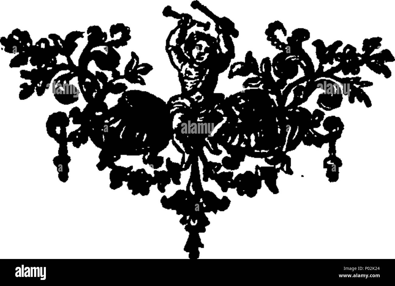 . Englisch: Fleuron aus Buch: eine Sammlung von kuriosen Diskurse von bedeutenden antiquaries auf mehrere Köpfe in unserer englischen Antiquitäten geschrieben. Zusammen mit Herrn Thomas Hearne's Vorwort und Anhang zu den ehemaligen Edition. Auf, die eine große Anzahl der antiquar Diskurse hinzugefügt... In zwei Bänden. .. 40 eine Sammlung von kuriosen Diskurse Geschrieben von bedeutenden antiquaries auf mehrere Köpfe in unserer englischen Antiquitäten Fleuron T 132034-10 Stockfoto