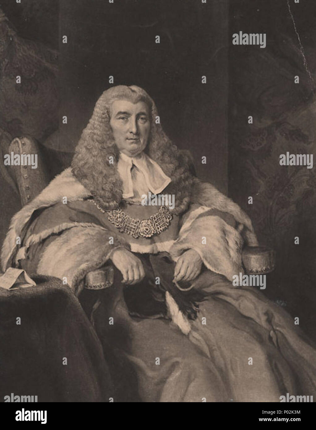 . Porträt von Charles Abbott, 1st Baron (1762-1832). 2 Januar 1832 20 1 stLordTenterden Stockfoto