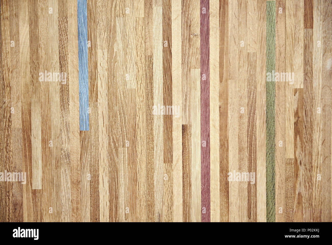 Holz- Hintergrund der Wall Panel Stockfoto