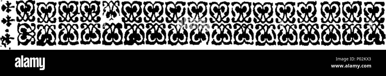. Englisch: Fleuron aus Buch: eine Sammlung von Songs, die Treue gegen das Rumpfparlament geschrieben, zwischen den Jahren 1639 und 1661. ... Mit einer historischen Einführung in das Ganze. In zwei Bänden. ... 42 eine Sammlung von treuen Songs gegen das Rumpfparlament geschrieben, zwischen den Jahren 1639 und 1661 Fleuron T 145238-22 Stockfoto