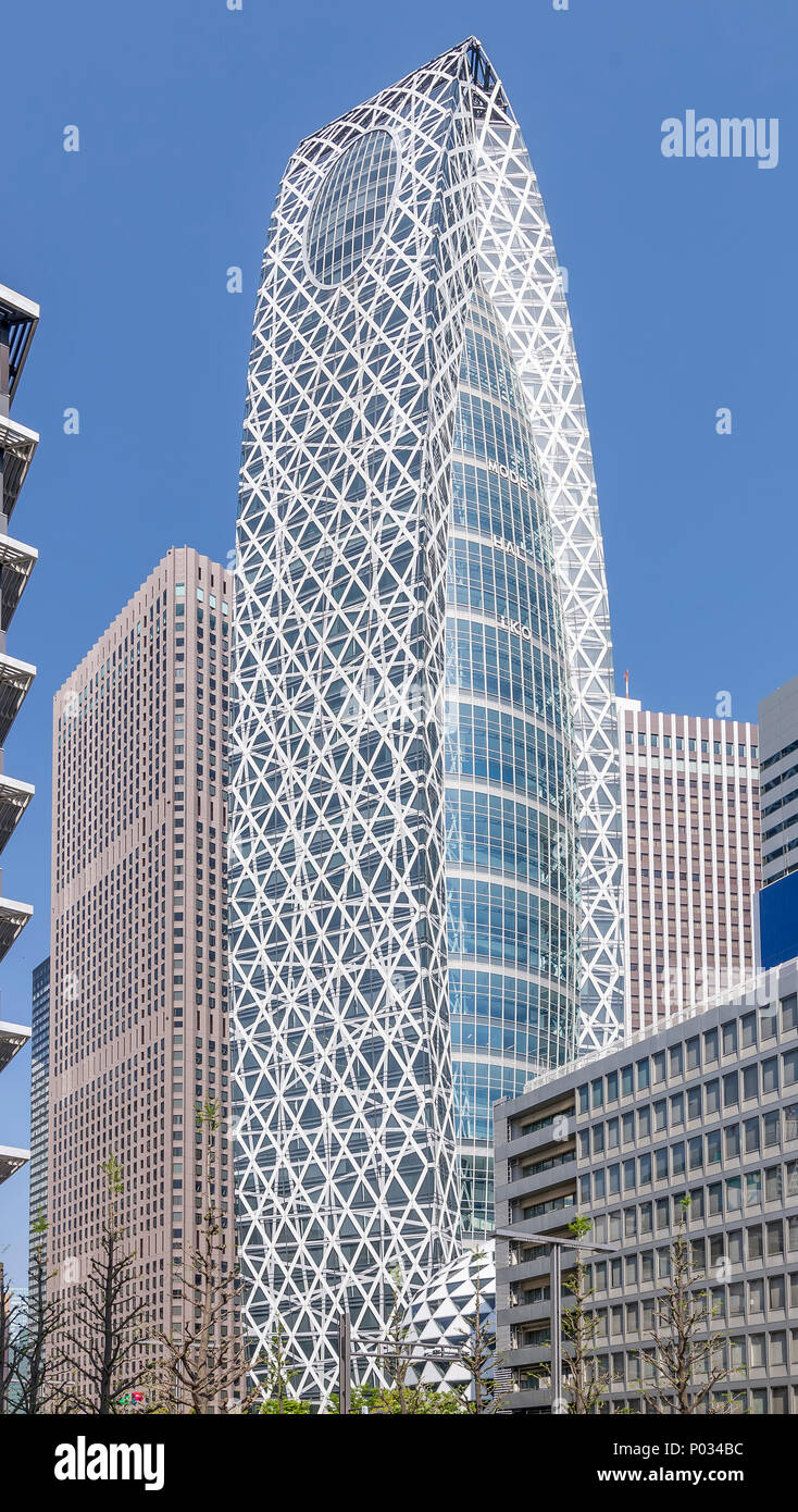 Schöne Aussicht auf das Stadtzentrum, Shinjuku und Mode Gakuen Cocoon Tower in Tokio, Japan, Asien an einem sonnigen Tag Stockfoto Schöne Aussicht auf das Stadtzentrum, Shinjuku und Mode Gakuen Cocoon Tower in Tokio, Japan, Asien an einem sonnigen Tag Stockfoto