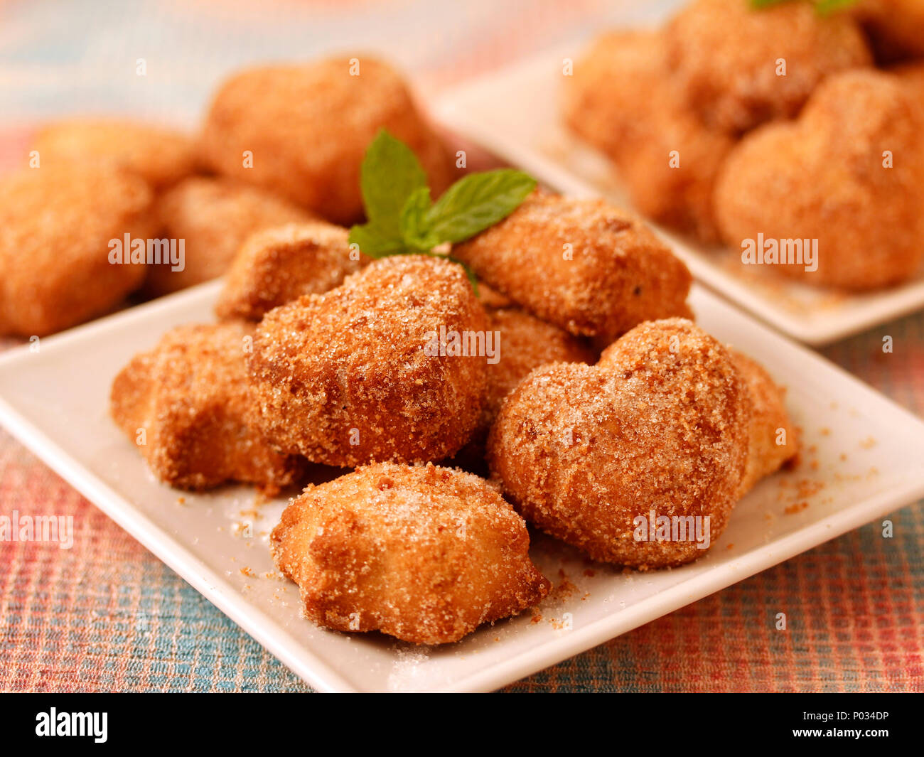 Almond Cookies. Stockfoto