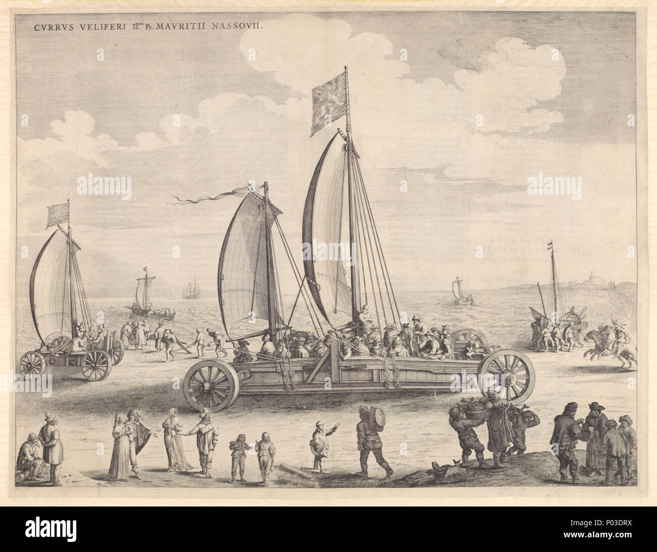 PY8610. 1620. Jacob de Gheyn II 185A segeln Wagen Ca. 1620 RMG-PY8610 Stockfoto