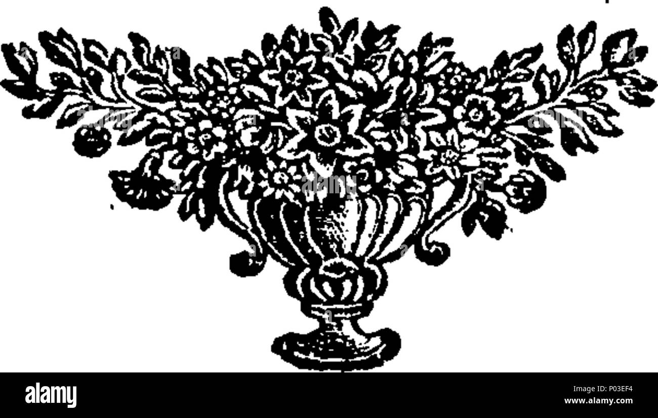 . Englisch: Fleuron aus Buch: eine chronologische Reihe der Graveure von der Erfindung der Kunst zu Beginn des gegenwärtigen Jahrhunderts. 36 Eine chronologische Reihe der Graveure von der Erfindung der Kunst zu Beginn des gegenwärtigen Jahrhunderts Fleuron T 153275-2 Stockfoto