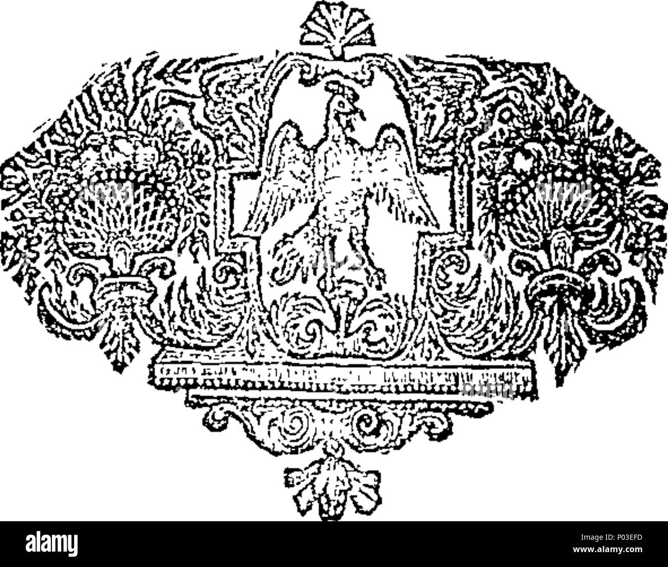 . Englisch: Fleuron aus Buch: eine chronologische Abhandlung auf die siebzig Wochen von Daniel; darin ist offensichtlich gezeigt die Vollendung der vorhergesagten Ereignisse, wie insbesondere das Abschneiden des Messias nach den vorhergesagten Vii Wochen und LXII Wochen, entsprechend der Express Brief von der Prophezeiung, und in den meisten genaue Vereinbarung mit Ptolemäus Kanon; so auch von der Zerstörung Jerusalems durch die Römer, im LXXth, oder eine Woche, in der litteral, offensichtlich, und die primären Sinne; (allerdings grundlos Rufen in Frage, die ein Ende der Verfasser, in einen Diskurs über die Gründe und Gründe der Stockfoto