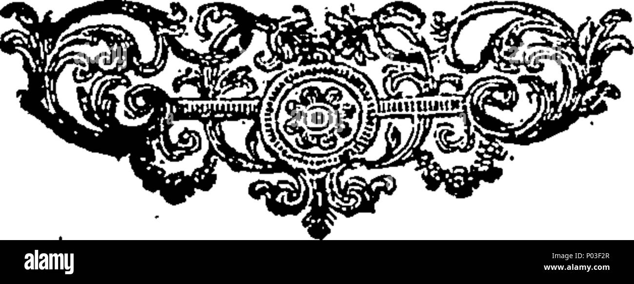 . Englisch: Fleuron aus Buch: eine Sammlung von über hundert und fünfzig Wahl Songs und Balladen. 37 eine Sammlung von über hundert und fünfzig Wahl Songs und Balladen. Fleuron T 184919-30 Stockfoto