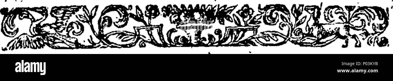 . Englisch: Fleuron aus Buch: eine Sammlung von sehr wertvollen und knappen Stücke, die sich auf das letzte im Jahr 1665 durch die Pest. Viz. I. Aufträge erstellt und vom Herrn Bürgermeister und Stadträte der Stadt London veröffentlicht, um die Ausbreitung der Infektion verhindern. Ii. Ein Konto des ersten Aufstieg, den Fortschritt, die Symptome und die Heilung der Pest, wird der Stoff des Schreibens von Doctor Hodges mit einer Person von Qualität. Iii. Notwendigen Anweisungen für die Prävention und Heilung von der Pest, mit mancherlei Rechtsbehelfe der kleine Gebühr, die von der Hochschule der Ärzte. Iv. Reflexionen über den wöchentlichen Wechsel der Sterblichkeit, so Stockfoto