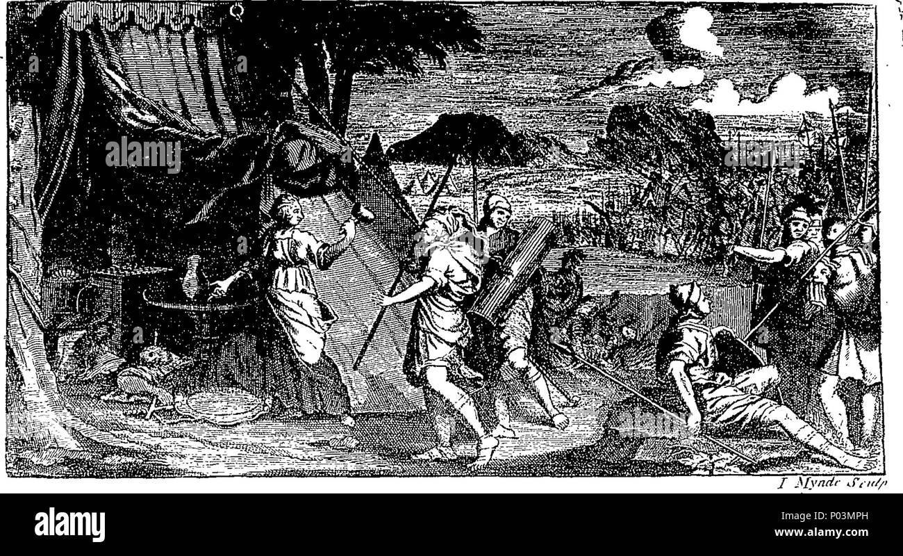 . Englisch: Fleuron aus Buch: ein Kommentar auf der historischen Bücher des Alten Testaments, nämlich Genesis. Exodus. 3.Mose. Zahlen. Deuteronomium. Joshua. Richter. Ruth. I. Samuel. Ii. Samuel. I. in der Könige. Ii. Könige. I. in der Chronik. Ii. Chroniken. Esra. Nehemia. Esther. In zwei Bänden. Durch die richtige Hochwürden in Gott, Dr. Patrick Symon, Ende Herrn Bischof von Ely. Die fünfte Ausgabe korrigiert. Zu dem ist ein compleat alphabetischen Tabelle hinzugefügt. 52 ein Kommentar auf der historischen Bücher des Alten Testaments, viz Fleuron T 132650-2 Stockfoto