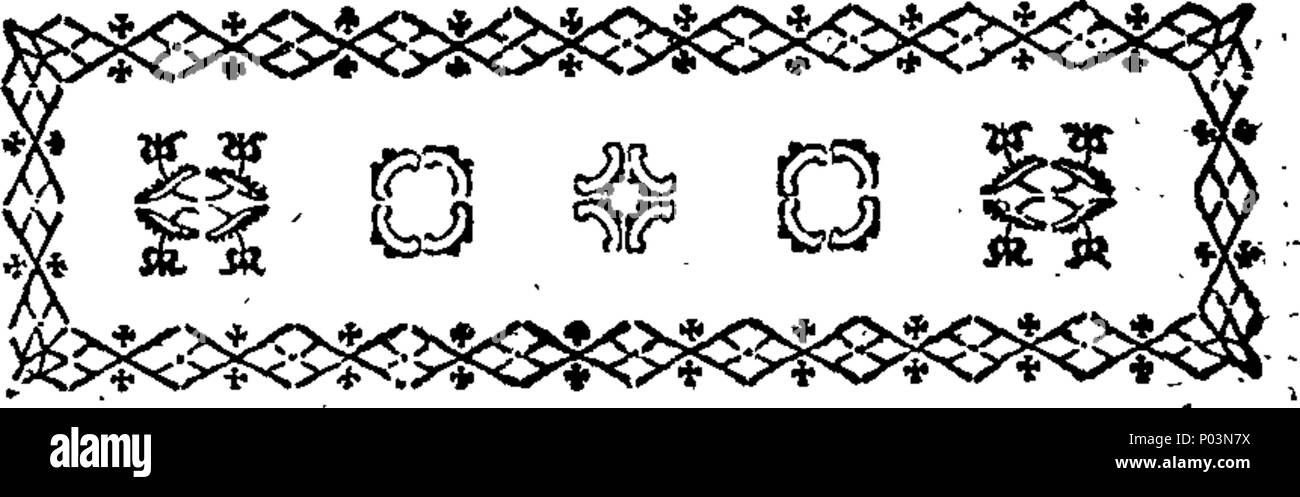 . Englisch: Fleuron aus Buch: ein Begleiter für ein krankes Bett: oder, eine Vorbereitung auf den Tod: Bestehend aus Diskursen, Hymnen und Gebete auf die wichtigsten Themen im Zusammenhang mit der Krankheit. Zu dem wird hinzugefügt, eine besondere Form der Hingabe für Kranke. Durch eine Göttliche der Kirche von England. 53 ein Begleiter für ein krankes Bett - oder Fleuron T 076198-2 Stockfoto