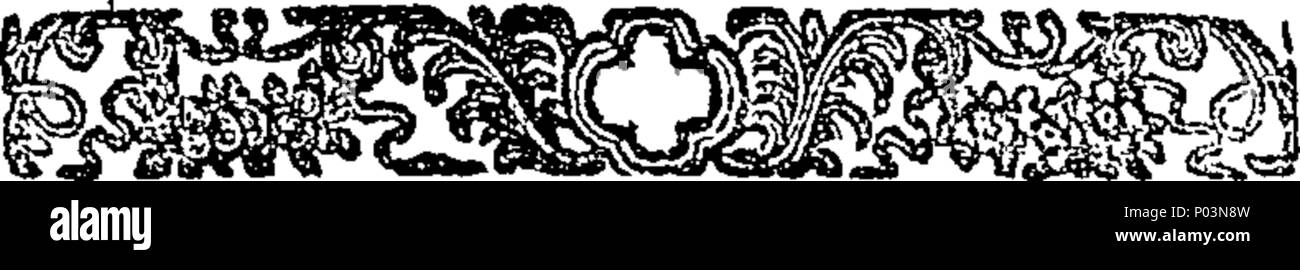 . Englisch: Fleuron aus Buch: ein Begleiter für ein krankes Bett: oder eine Vorbereitung auf den Tod. Bestehend aus Diskursen, Hymnen und Gebete auf die wichtigsten Themen im Zusammenhang mit der Krankheit. Zu dem wird hinzugefügt, eine besondere Form der Hingabe für Kranke. Die fünfte Ausgabe. Von Thomas Coney, D.D., Rektor der Badewanne, und der Chedzoy in Somersetshire. 53 ein Begleiter für ein krankes Bett - oder eine Vorbereitung auf den Tod Fleuron T 140994-1 Stockfoto