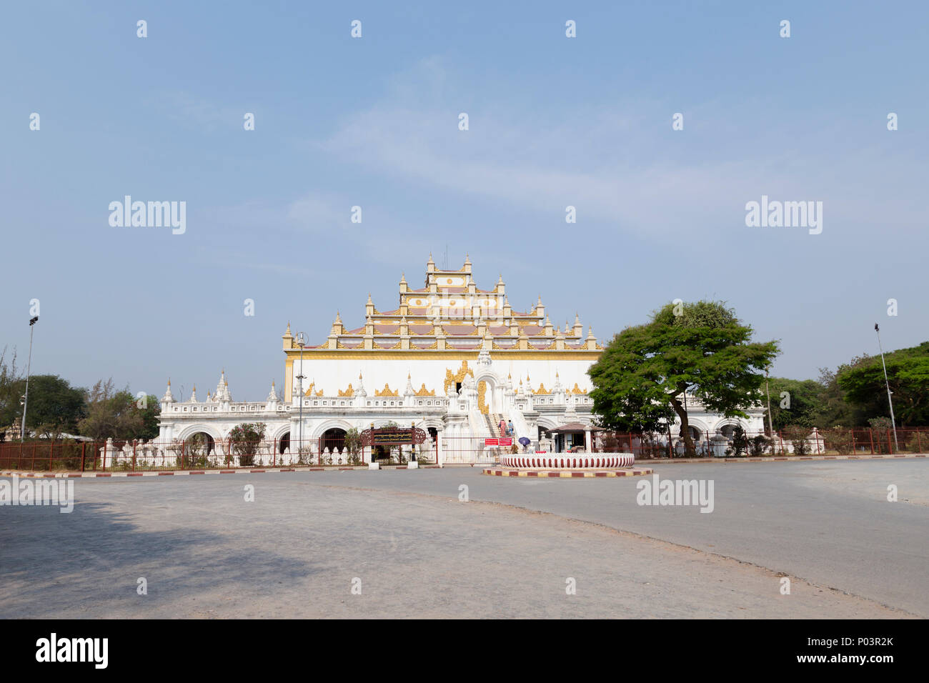 Atumashi Kyaung buddhistischen Kloster, Mandalay, Myanmar Stockfoto