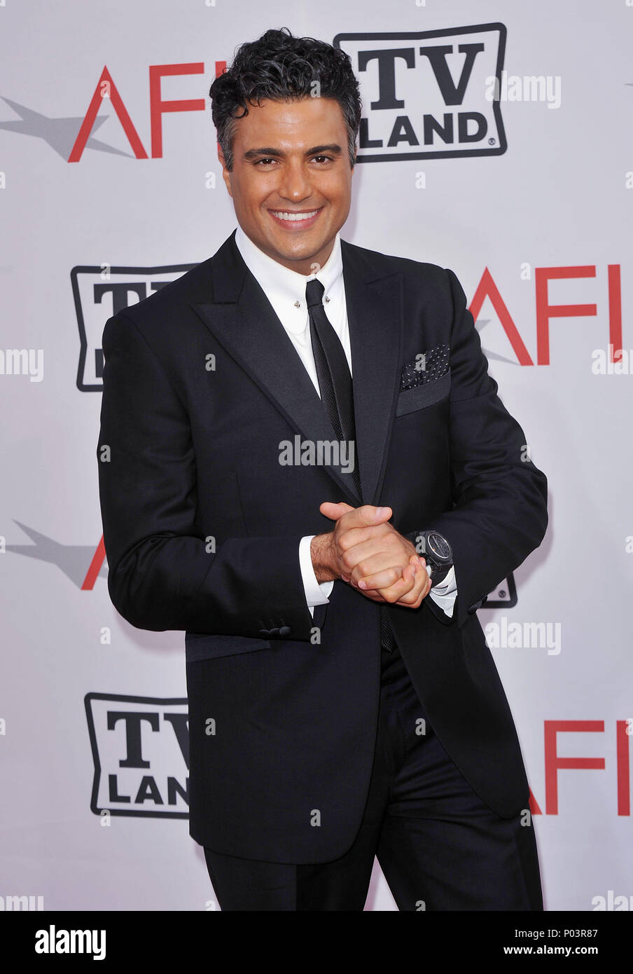 Jaime Camil 33 - AFI Life Achivement Awards - Mike Nichols auf der Sony Studio in Los Angeles. Jaime Camil 33 Red Carpet Event, Vertikal, USA, Filmindustrie, Prominente, Fotografie, Bestof, Kunst, Kultur und Unterhaltung, Topix Prominente Fashion/Vertikal, Besten, Event in Hollywood Leben - Kalifornien, Roter Teppich und backstage, USA, Film, Stars, Film Stars, TV Stars, Musik, Promis, Fotografie, Bestof, Kunst, Kultur und Unterhaltung, Topix, vertikal, eine Person aus dem Jahr 2010, Anfrage tsuni@Gamma-USA.com - drei Viertel Stockfoto