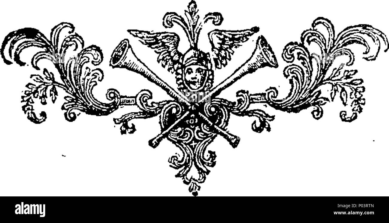 . Englisch: Fleuron aus Buch: A compleat Collection von bemerkenswerten tryals der berüchtigtsten Übeltäter, an den Sitzungen - Haus im alten Baily, für die in der Nähe der vergangenen fünfzig Jahre; für die folgenden Verbrechen, nämlich Murthers, Highway-Robbing, Pyracy, House-Breaking, Foot-Padding, Vergewaltigungen, Sodomie, Bestialität, Polygamie, Fortune-Stealing, Kernbohren, Entführung, Shop-Lifting, Pertury, Nachahmung der Münze, Excheckr-Bills, Bank-Notes, Briefmarken, &c. Zusammen mit einem bestimmten Account von Ihrem Verhalten zum Tode verurteilt, und Dying-Speeches. Getreu der Bücher von Trvals gesammelt, und Papiere von M Stockfoto