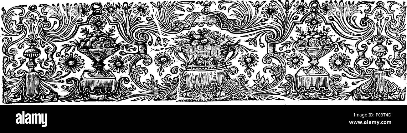 . Englisch: Fleuron aus Buch: A compleat Collection der echten Werke von Flavius Josephus, aus dem Griechischen übersetzt, und im Vergleich mit der Übersetzung von Sir Roger L'estrange, Ritter. Enthalten, I Das Leben des Josephus, von ihm selbst geschrieben. Ii. Die altertümer der Juden. In 20 Büchern. Iii. Josephus' Buch Gegen Apion, in der Verteidigung der Altertümer der Juden. In zwei Teile. Iv. Die Kriege der Juden mit den Römern. In sieben Bücher. V. Das Martyrium der Makkabäer; und, VI. Philo's Botschaft von den Juden von Alexandria, Caius Caligula. Mit Erläuterungen, ein Stockfoto