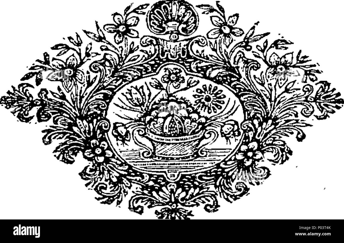 . Englisch: Fleuron aus Buch: A compleat Collection der echten Werke von Flavius Josephus, aus dem Griechischen übersetzt, und im Vergleich mit der Übersetzung von Sir Roger L'estrange, Ritter. Enthalten, I Das Leben des Josephus, von ihm selbst geschrieben. Ii. Die altertümer der Juden. In 20 Büchern. Iii. Josephus' Buch Gegen Apion, in der Verteidigung der Altertümer der Juden. In zwei Teile. Iv. Die Kriege der Juden mit den Römern. In sieben Bücher. V. Das Martyrium der Makkabäer; und, VI. Philo's Botschaft von den Juden von Alexandria, Caius Caligula. Mit Erläuterungen, ein Stockfoto