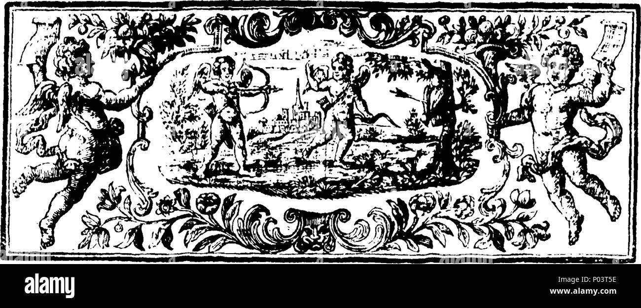 . Englisch: Fleuron aus Buch: A compleat Collection der echten Werke von Flavius Josephus, aus dem Griechischen übersetzt. Enthalten, I Das Leben des Josephus, von ihm selbst geschrieben. Ii. Die altertümer der Juden. In 20 Büchern. Iii. Josephus' Buch Gegen Apion, in der Verteidigung der Altertümer der Juden. In zwei Teile. Iv. Die Kriege der Juden mit den Römern. In sieben Bücher. V. Das Martyrium der Makkabäer; und, VI. Philo's Botschaft von den Juden von Alexandria, Caius Caligula. Mit Erläuterungen und Rn. Referenzen. Die Vorsilbe ", verschiedene Bemerkungen und O Stockfoto