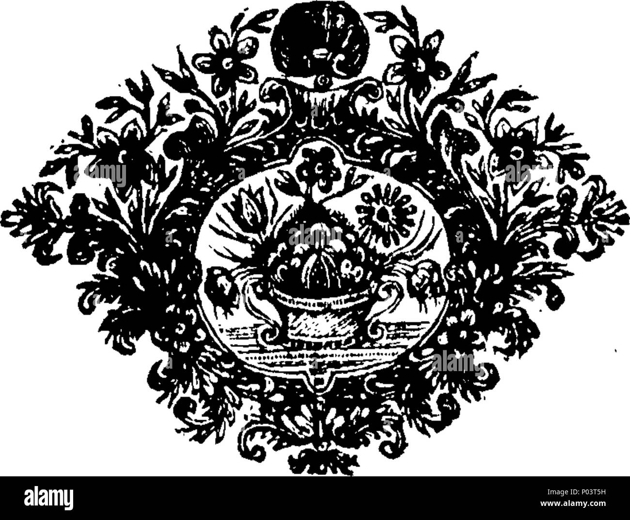 . Englisch: Fleuron aus Buch: A compleat Collection der echten Werke von Flavius Josephus, aus dem Griechischen übersetzt. Enthalten, I Das Leben des Josephus, von ihm selbst geschrieben. Ii. Die altertümer der Juden. In 20 Büchern. Iii. Josephus' Buch Gegen Apion, in der Verteidigung der Altertümer der Juden. In zwei Teile. Iv. Die Kriege der Juden mit den Römern. In sieben Bücher. V. Das Martyrium der Makkabäer; und, VI. Philo's Botschaft von den Juden von Alexandria, Caius Caligula. Mit Erläuterungen und Rn. Referenzen. Die Vorsilbe ", verschiedene Bemerkungen und O Stockfoto