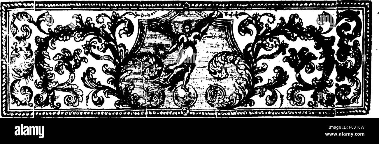 . Englisch: Fleuron aus Buch: A compleat Collection der echten Werke von Flavius Josephus, aus dem Griechischen übersetzt. Enthalten, I Das Leben des Josephus, von ihm selbst geschrieben. Ii. Die altertümer der Juden. In 20 Büchern. Iii. Josephus' Buch Gegen Apion, in der Verteidigung der Altertümer der Juden. In zwei Teile. Iv. Die Kriege der Juden mit den Römern. In sieben Bücher. V. Das Martyrium der Makkabäer; und, VI. Philo's Botschaft von den Juden von Alexandria, Caius Caligula. Mit Erläuterungen und Rn. Referenzen. Die Vorsilbe ", verschiedene Bemerkungen und O Stockfoto