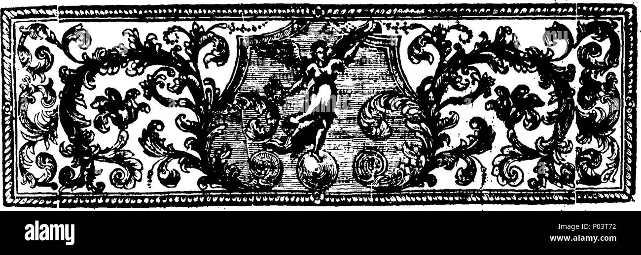 . Englisch: Fleuron aus Buch: A compleat Collection der echten Werke von Flavius Josephus, aus dem Griechischen übersetzt. Enthalten, I Das Leben des Josephus, von ihm selbst geschrieben. Ii. Die altertümer der Juden. In 20 Büchern. Iii. Josephus' Buch Gegen Apion, in der Verteidigung der Altertümer der Juden. In zwei Teile. Iv. Die Kriege der Juden mit den Römern. In sieben Bücher. V. Das Martyrium der Makkabäer; und, VI. Philo's Botschaft von den Juden von Alexandria, Caius Caligula. Mit Erläuterungen und Rn. Referenzen. Die Vorsilbe ", verschiedene Bemerkungen und O Stockfoto