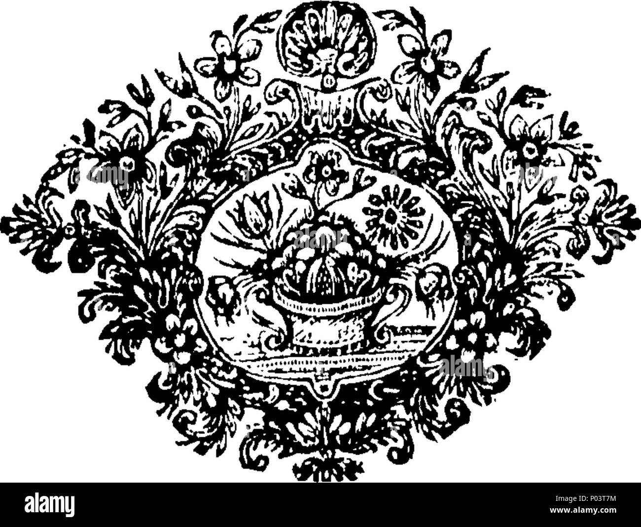 . Englisch: Fleuron aus Buch: A compleat Collection der echten Werke von Flavius Josephus, aus dem Griechischen übersetzt. Enthalten, I Das Leben des Josephus, von ihm selbst geschrieben. Ii. Die altertümer der Juden. In 20 Büchern. Iii. Josephus' Buch Gegen Apion, in der Verteidigung der Altertümer der Juden. In zwei Teile. Iv. Die Kriege der Juden mit den Römern. In sieben Bücher. V. Das Martyrium der Makkabäer; und, VI. Philo's Botschaft von den Juden von Alexandria, Caius Caligula. Mit Erläuterungen und Rn. Referenzen. Die Vorsilbe ", verschiedene Bemerkungen und O Stockfoto