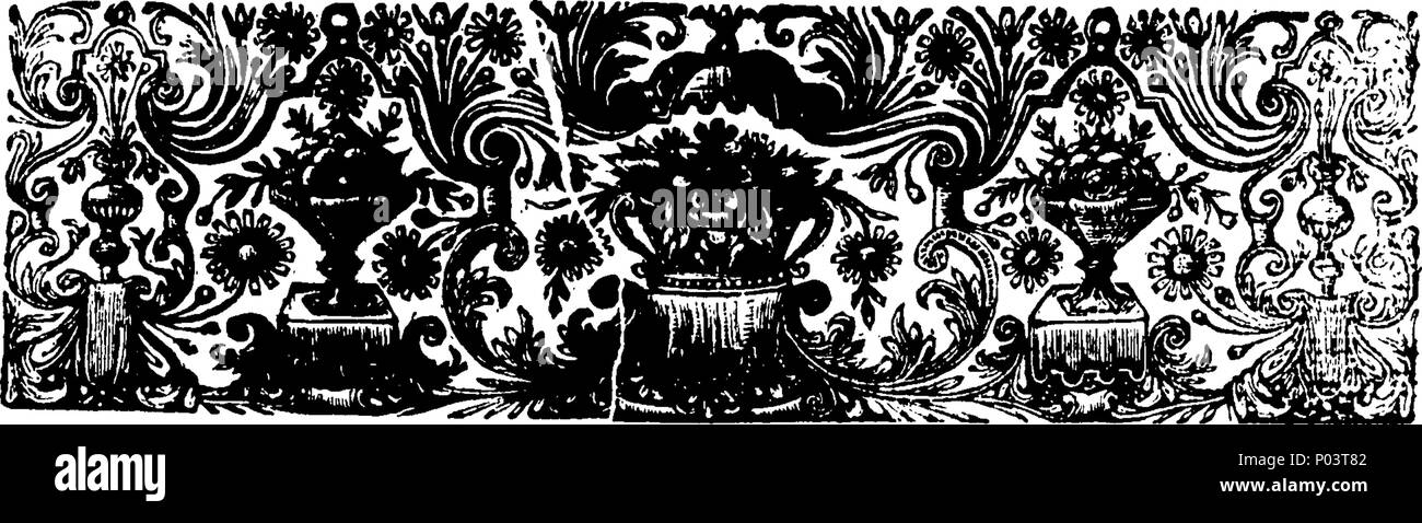 . Englisch: Fleuron aus Buch: A compleat Collection der echten Werke von Flavius Josephus, aus dem Griechischen übersetzt. Enthalten, I Das Leben des Josephus, von ihm selbst geschrieben. Ii. Die altertümer der Juden. In 20 Büchern. Iii. Josephus' Buch Gegen Apion, in der Verteidigung der Altertümer der Juden. In zwei Teile. Iv. Die Kriege der Juden mit den Römern. In sieben Bücher. V. Das Martyrium der Makkabäer; und, VI. Philo's Botschaft von den Juden von Alexandria, Caius Caligula. Mit Erläuterungen und Rn. Referenzen. Die Vorsilbe ", verschiedene Bemerkungen und O Stockfoto