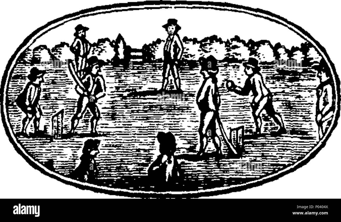 . Englisch: Fleuron aus Buch: Eine vollständige Liste aller großen Übereinstimmungen von Cricket, die im Jahr 1793 gespielt wurden, mit einem richtigen Zustand eines jeden Innings. Von Samuel Britcher, scorer. 69 Eine vollständige Liste aller großen Übereinstimmungen von Cricket, die im Jahr 1793 gespielt wurden, mit einem richtigen Zustand eines jeden Innings Fleuron T 162798-1 Stockfoto
