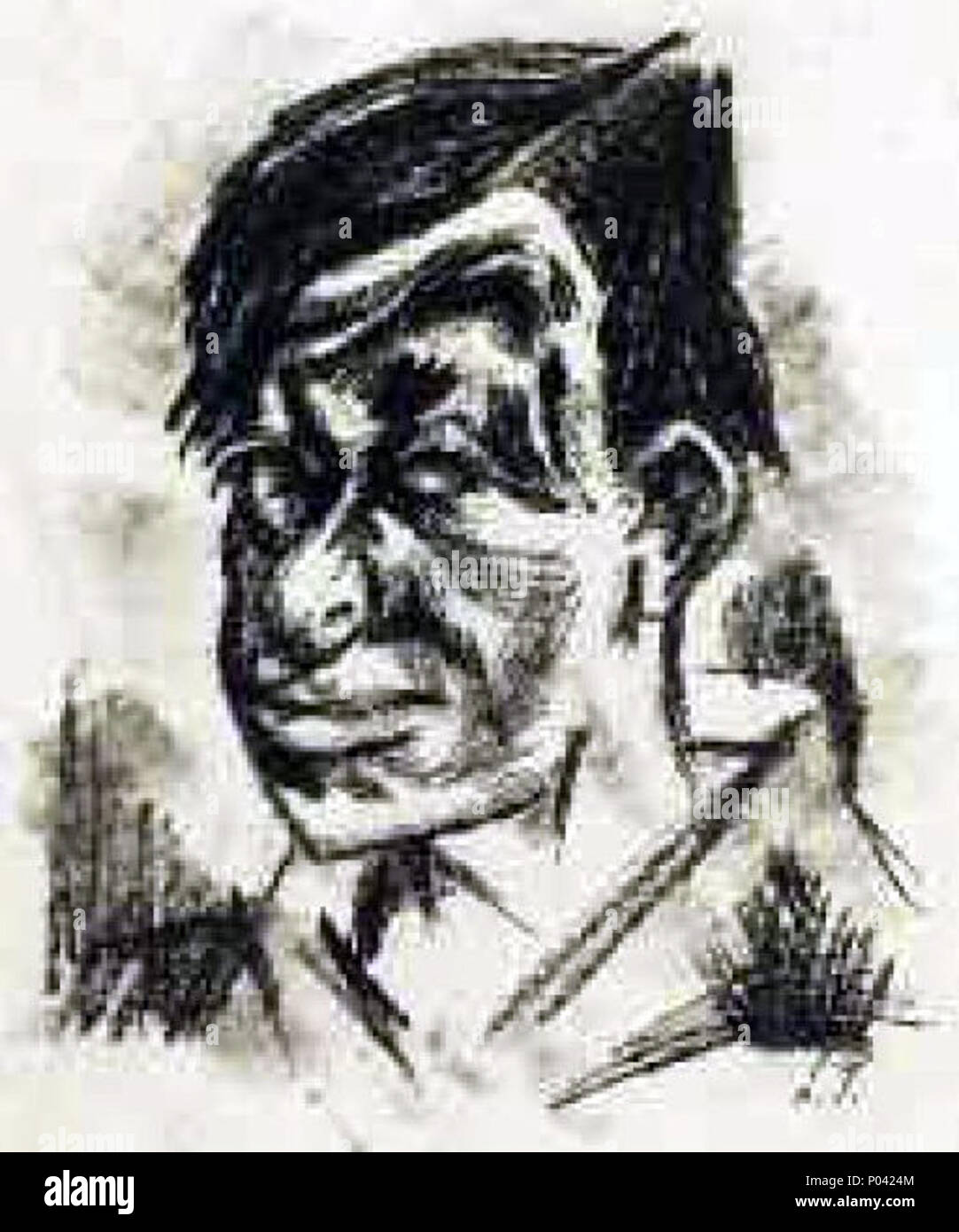 . Selbstportrait. ca. 1932 100 Tihanyi Self-portrait C. 1932 Stockfoto