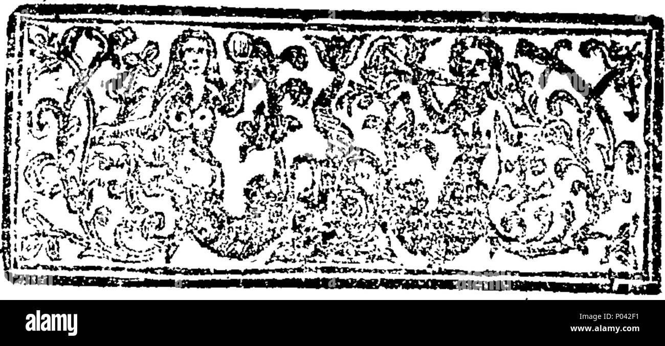 . Englisch: Fleuron aus Buch: Ein Schrei aus den Toten; oder, der Geist des berühmten Herrn James Guthrie erscheinen. Die letzte Predigt, die er auf der Kanzel von Stirling predigte, vor seinem Martyrium in Edinburgh, Juni 1661. Zu denen noch, seine letzte Rede auf dem Schafott. Zehn seiner Überlegungen anent den Verfall der Religion: Mit einem Schild "Authentick Papier und Schrift mit der eigenen Hand, mit Bezug auf den Ruf des Herrn Robert Regel in Stirling. Die etwas Licht in die berüchtigten Aktion seines Seins gesteinigt, für nushing Herrn Regel Siedlung in Stirling, auf Opposition gegen das Publick Auflösung Partei Stockfoto