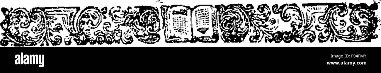 . Englisch: Fleuron aus Buch: eine Sammlung von Schriften auf mehrere nützliche und interessante Themen, über die publick Angelegenheiten; notwendig, besonders in der gegenwärtigen Zeit berücksichtigt werden. I. Vorschlag solche schrecklichen Bränden zu verhindern, so wie kürzlich in London geschehen sind, und die anderen Städte und Gemeinden in diesem Königreich; einige der Letzteren zweimal gebrannt wurde in Zwanzig Jahren; durch die große Zahl von Menschen ruiniert wurden, und linken miserabel sehr lang, wenn nicht unwiederbringlich zu Armut reduziert, und der Verlust von vielen Menschenleben. Und eine Methode für die schnelle und wirksame Entlastung angeboten Stockfoto