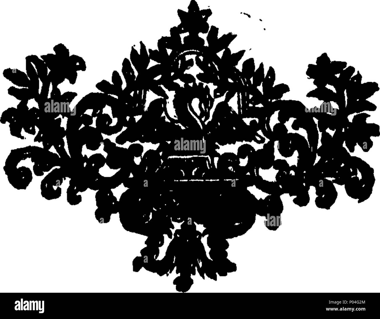 . Englisch: Fleuron aus Buch: eine Sammlung von Abhandlungen über die nationalen Schulden & Fonds. Der erste von Ihnen vom April 11., 1717. und die letzten Oktober 30th, 1719. Und auch eine Sammlung von Abhandlungen über die South-Sea Lager und Regelung: Der erste von ihnen vom März 31. 1720. Und der Letzte, am 4. April. 1721. Von Archibald Hutcheson, der Middle-Temple, London, Esq, und Mitglied des Europäischen Parlaments für Hasting, in Sussex. 50 eine Sammlung von Abhandlungen über die nationalen Schulden und Fonds Fleuron T 011405-6 Stockfoto