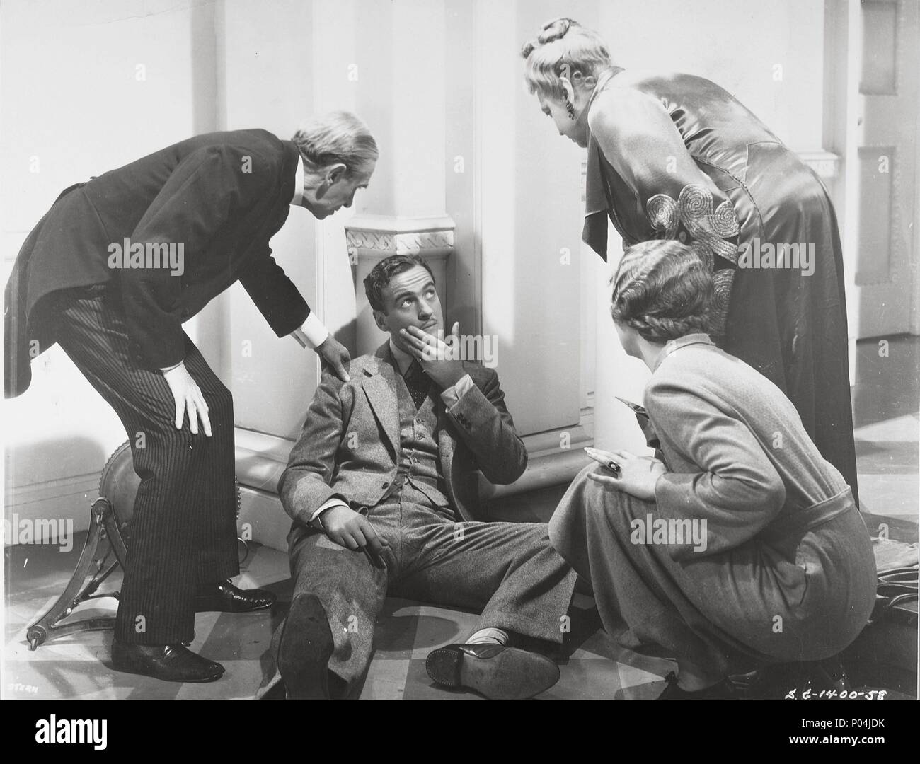 Original Film Titel: Glanz. Englischer Titel: Glanz. Regisseur: Elliott Nugent. Jahr: 1935. Stars: David Niven. Quelle: UNITED ARTISTS/Album Stockfoto