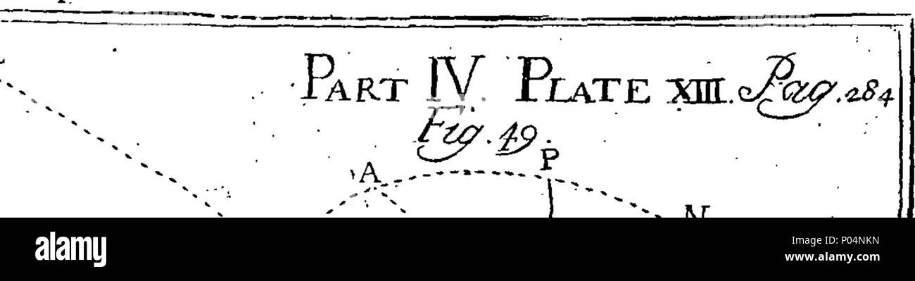. Englisch: Fleuron aus Buch: A compendious System der natürlichen Philosophie: mit Notizen mit der mathematischen Demonstrationen, und einige gelegentliche Bemerkungen. In vier Teile. ... Von J. Rowning, M., Rektor der Anderby in Lincolnshire und Fellow des Magdalen College in Cambridge. 57A compendious System der natürlichen Philosophie - mit Notizen mit der mathematischen Demonstrationen, und einige gelegentliche Bemerkungen Fleuron T 108839-25 Stockfoto