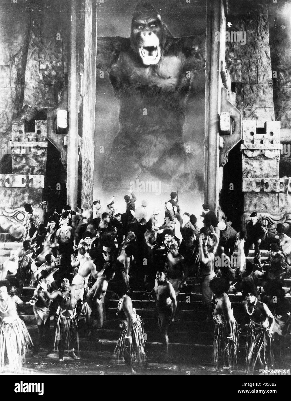 Original Filmtitel: KING KONG. Englischer Titel: KING KONG. Regisseur: MERIAN C.COOPER, Ernest B. SCHOEDSACK. Jahr: 1933. Credit: RKO/Album Stockfoto