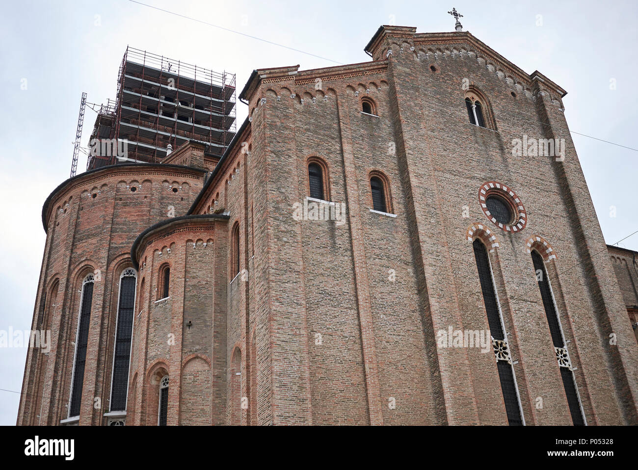 Treviso, Italien - 29. Mai 2018: Ansicht San Nicolo Tempel Stockfoto