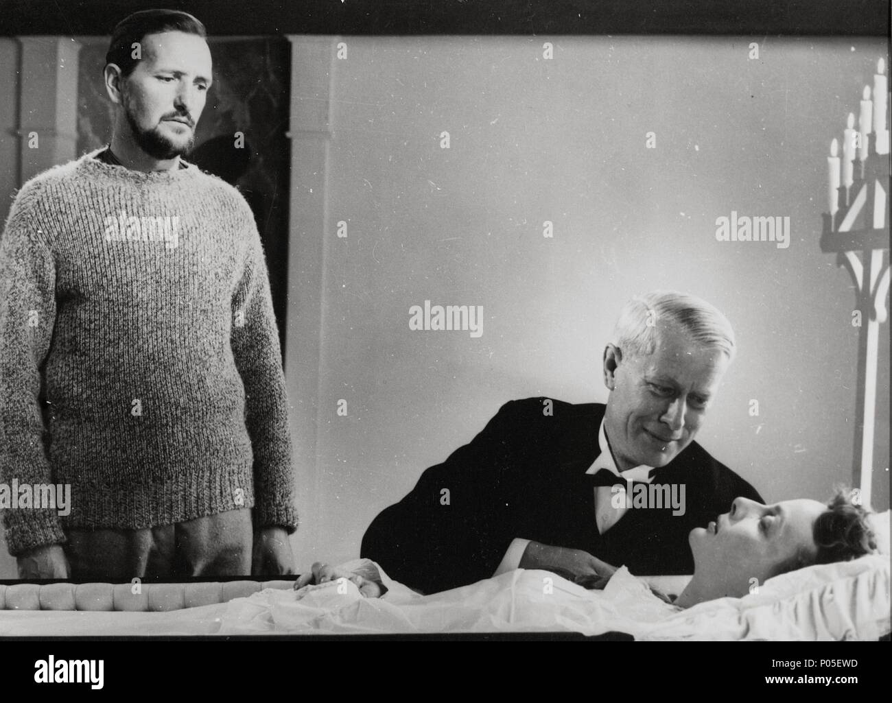 Original Film Titel: Ordet. Englischer Titel: Ordet. Regisseur: Carl Theodor Dreyer. Jahr: 1955. Stars: HENRIK MALBERG. Stockfoto